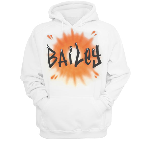 Airbrush Hoodie Name Design 004