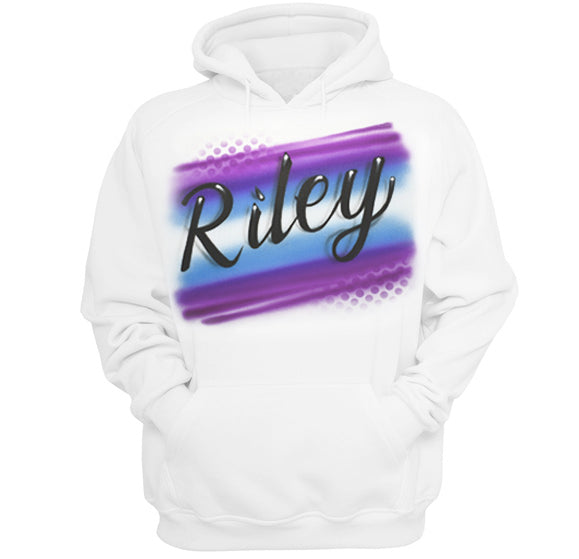 Airbrush Hoodie Name Design 012