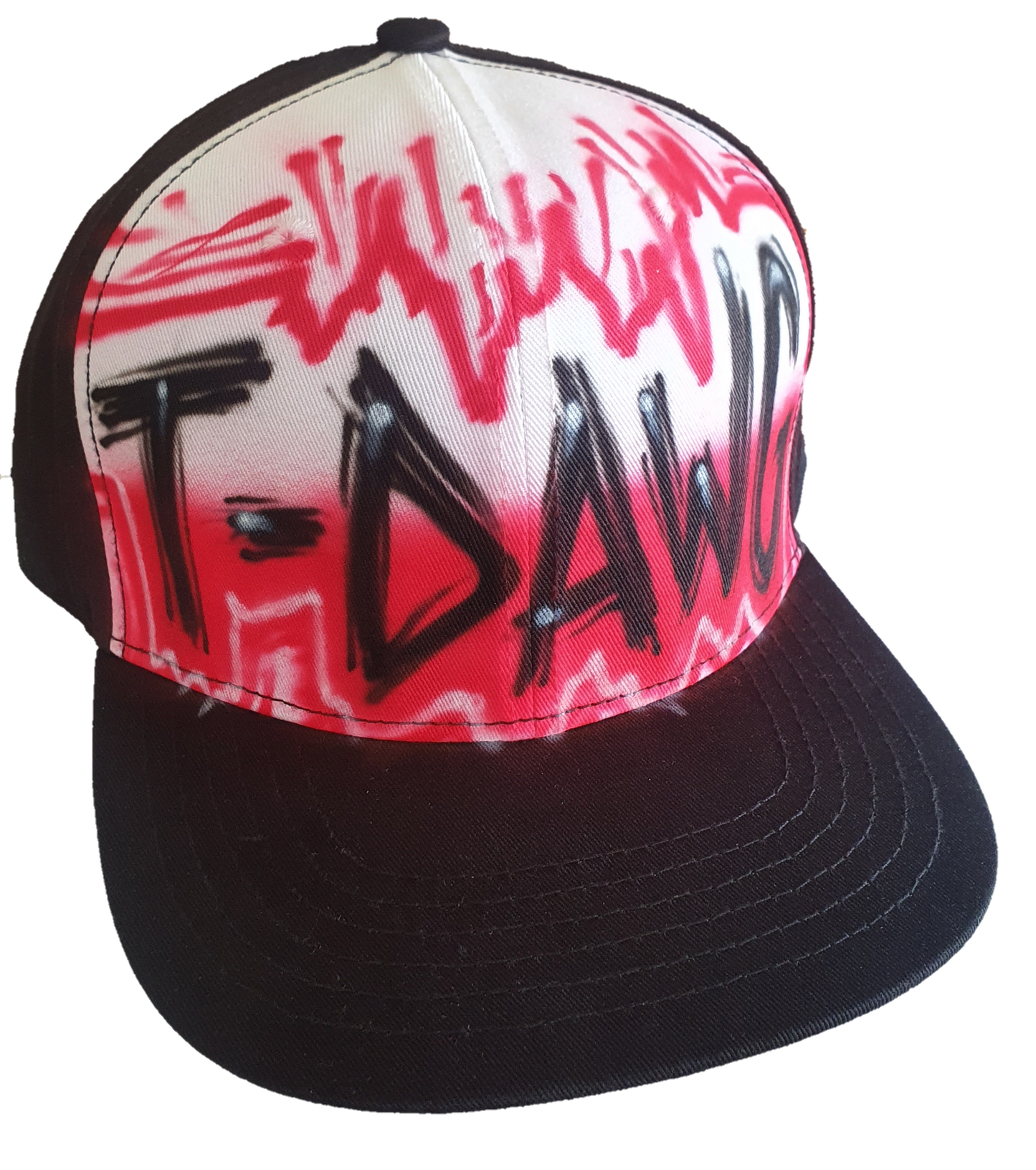 Airbrush Snapback Name Design 005