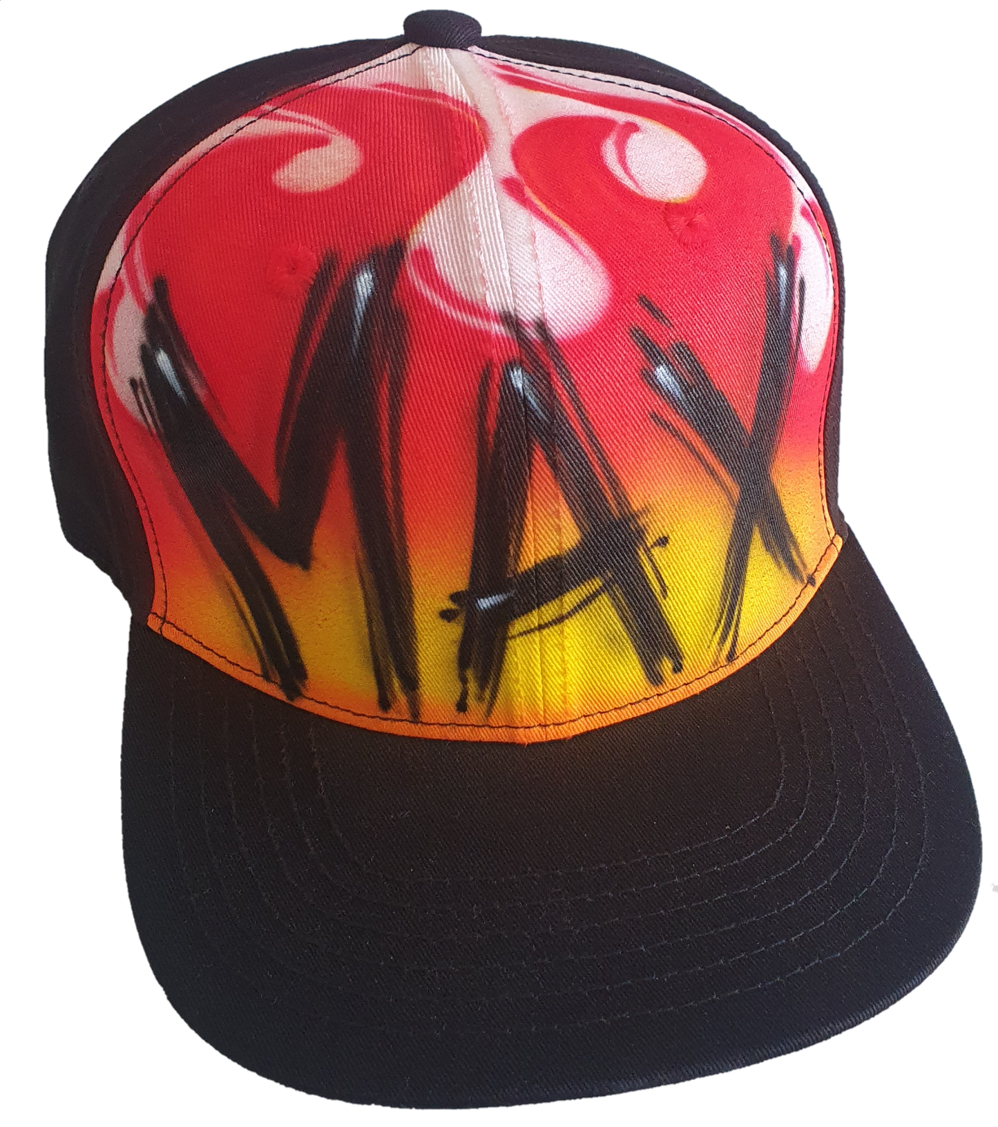 Airbrush Snapback Name Design 014
