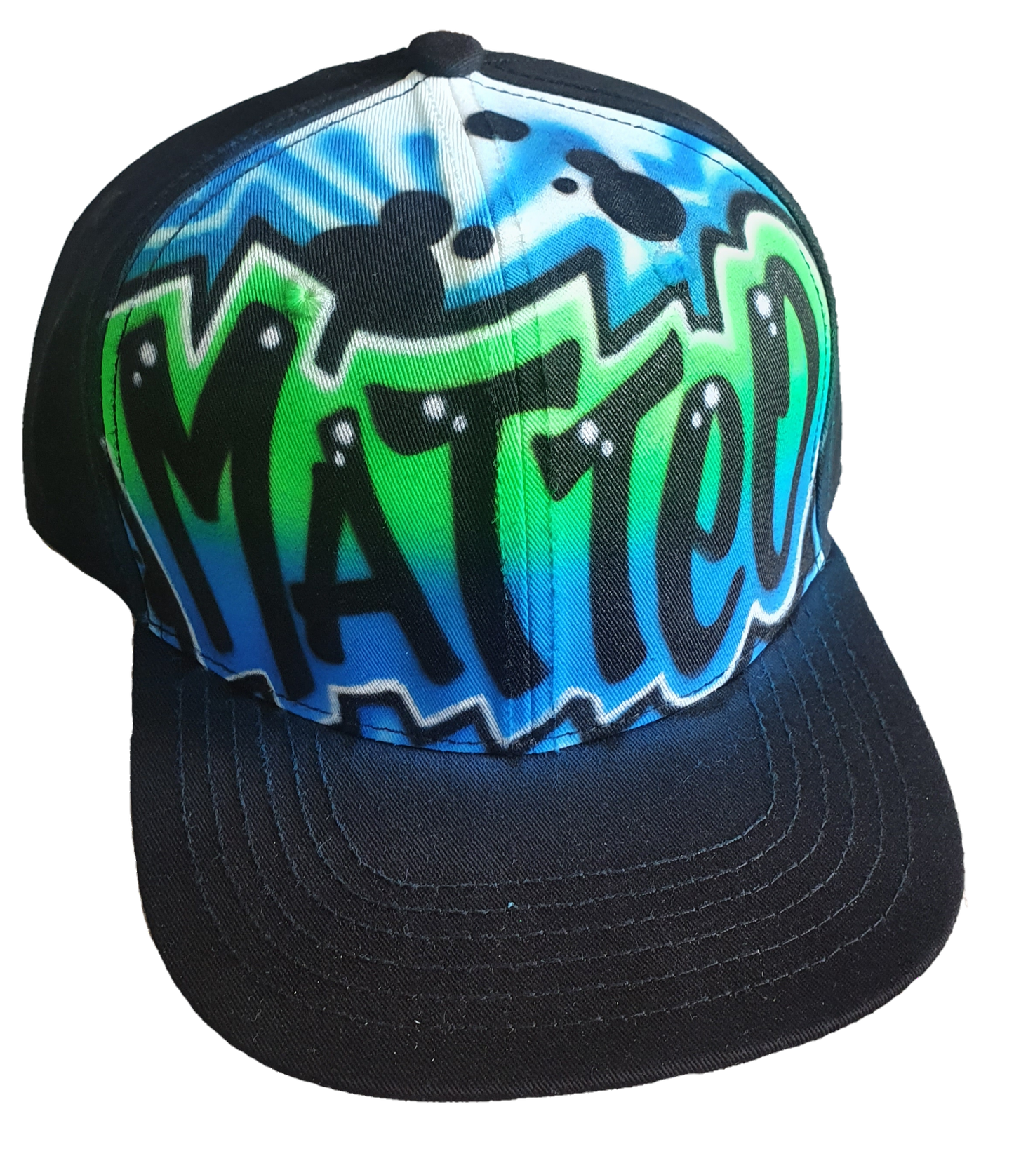 Airbrush Snapback Name Design 011