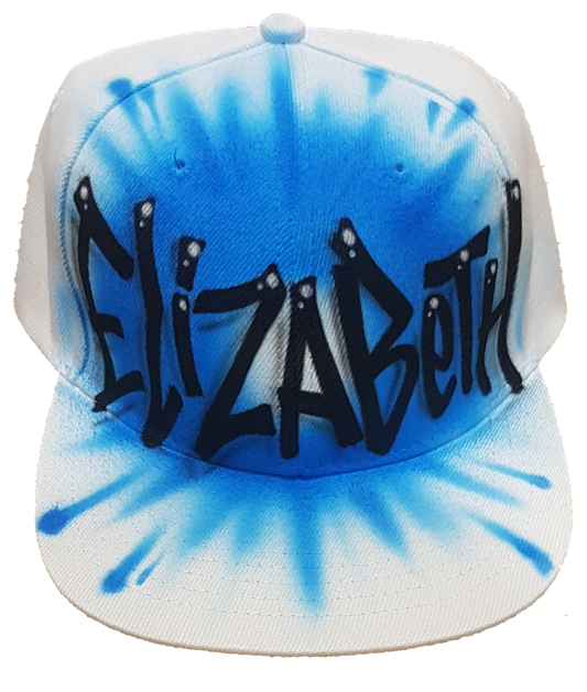 Airbrush Snapback Name Design 004