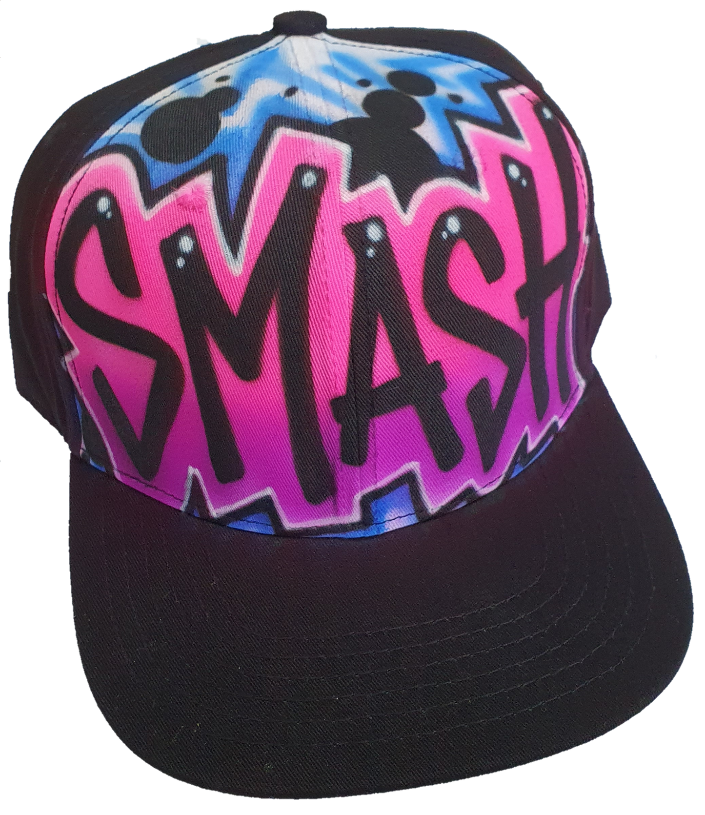 Airbrush Snapback Name Design 011