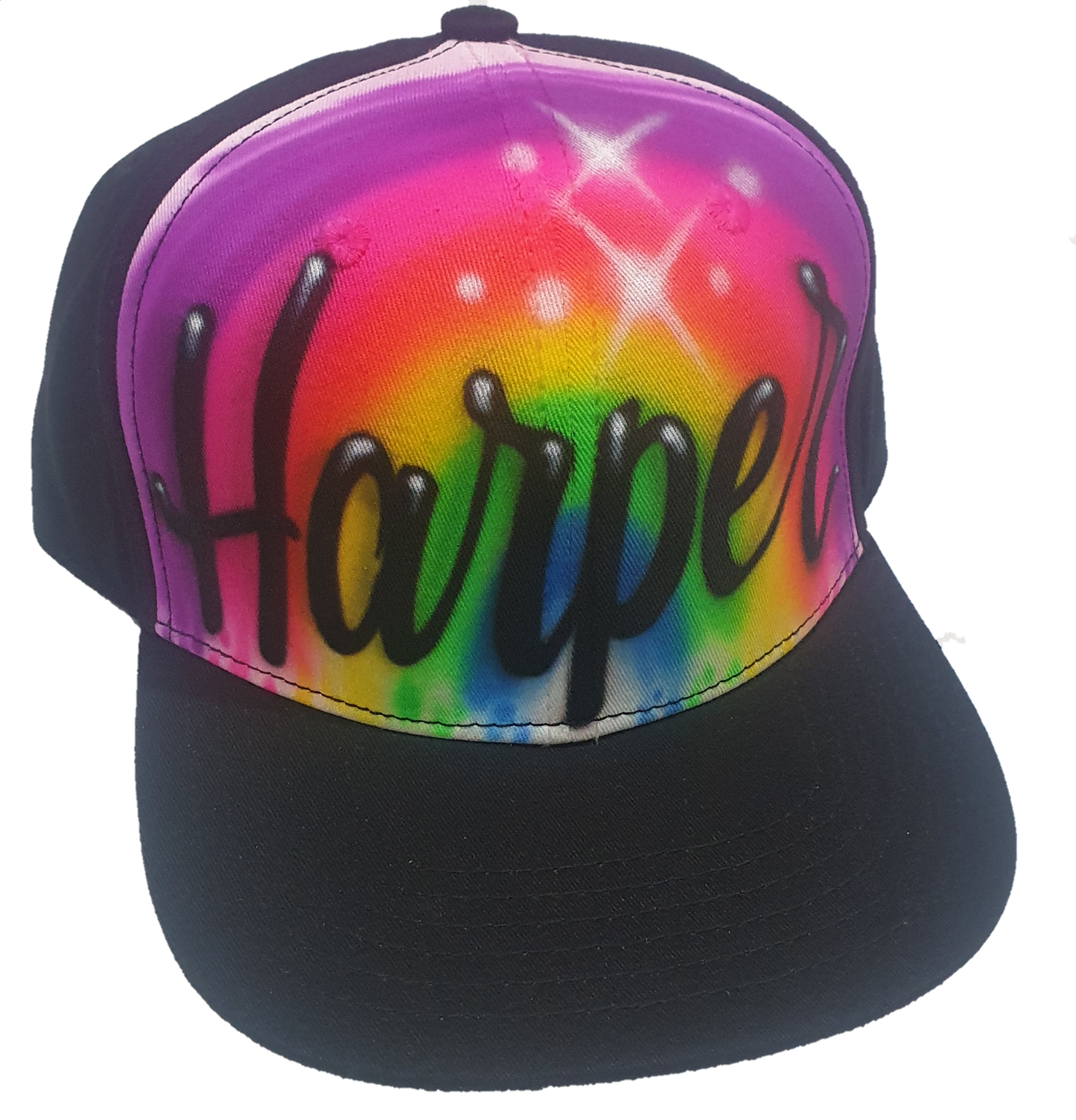 Airbrush Snapback Name Design 013