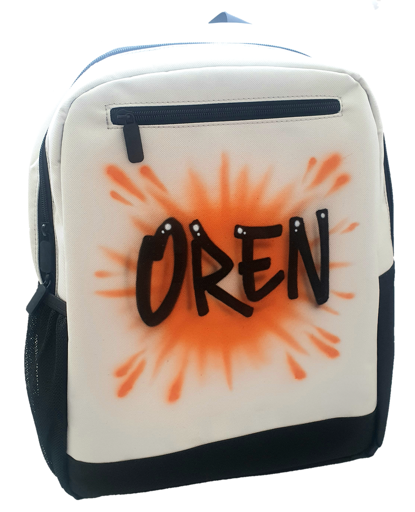 Airbrush Backpack Name Design 004
