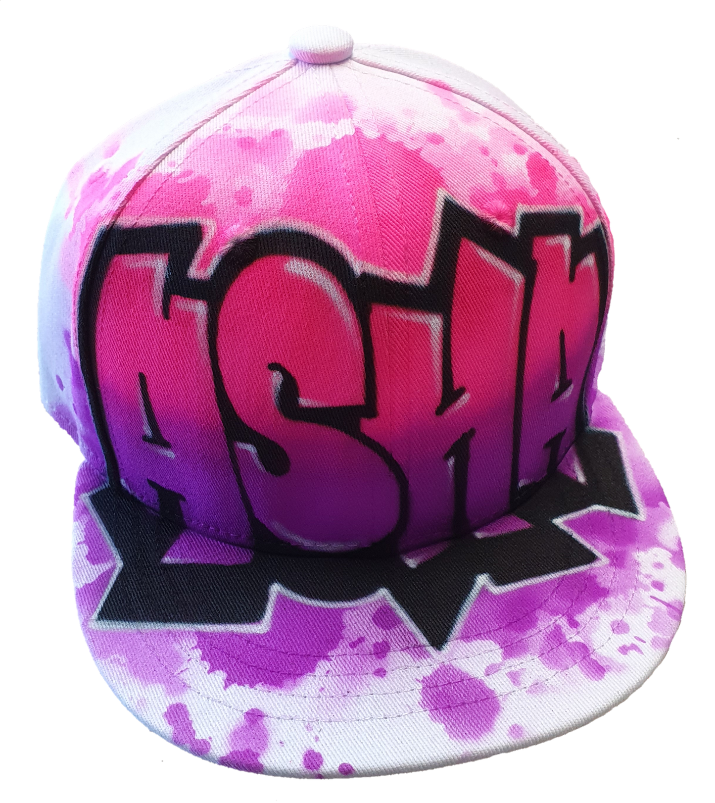 Airbrush Snapback Name Design 021