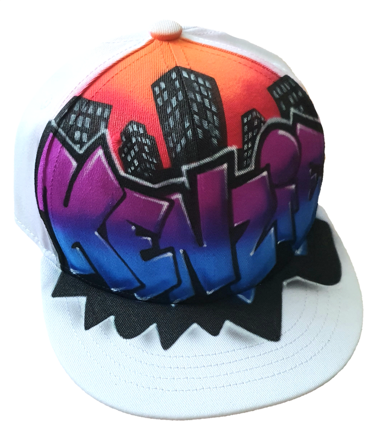 Airbrush Snapback Name Design 023