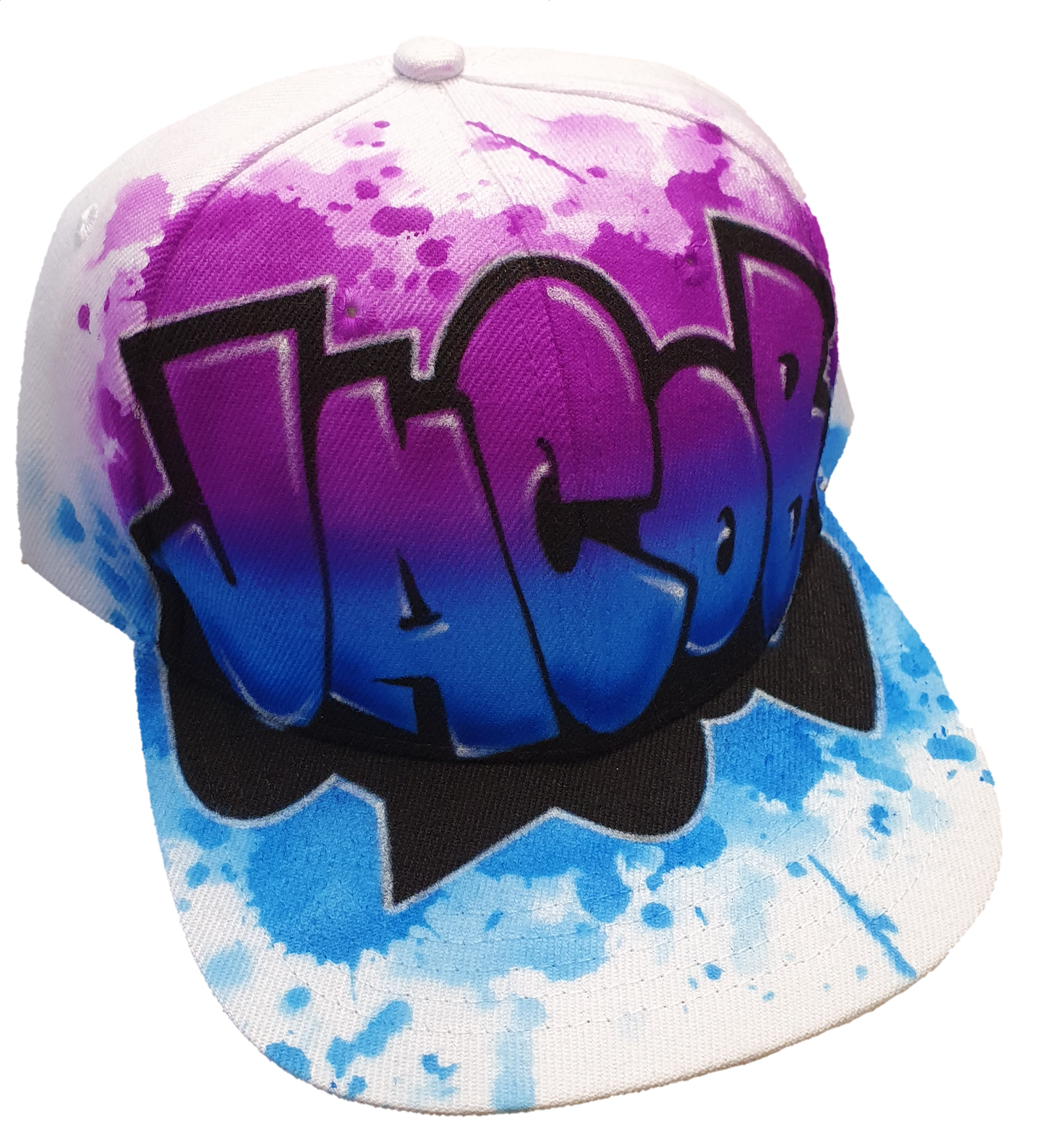Airbrush Snapback Name Design 021