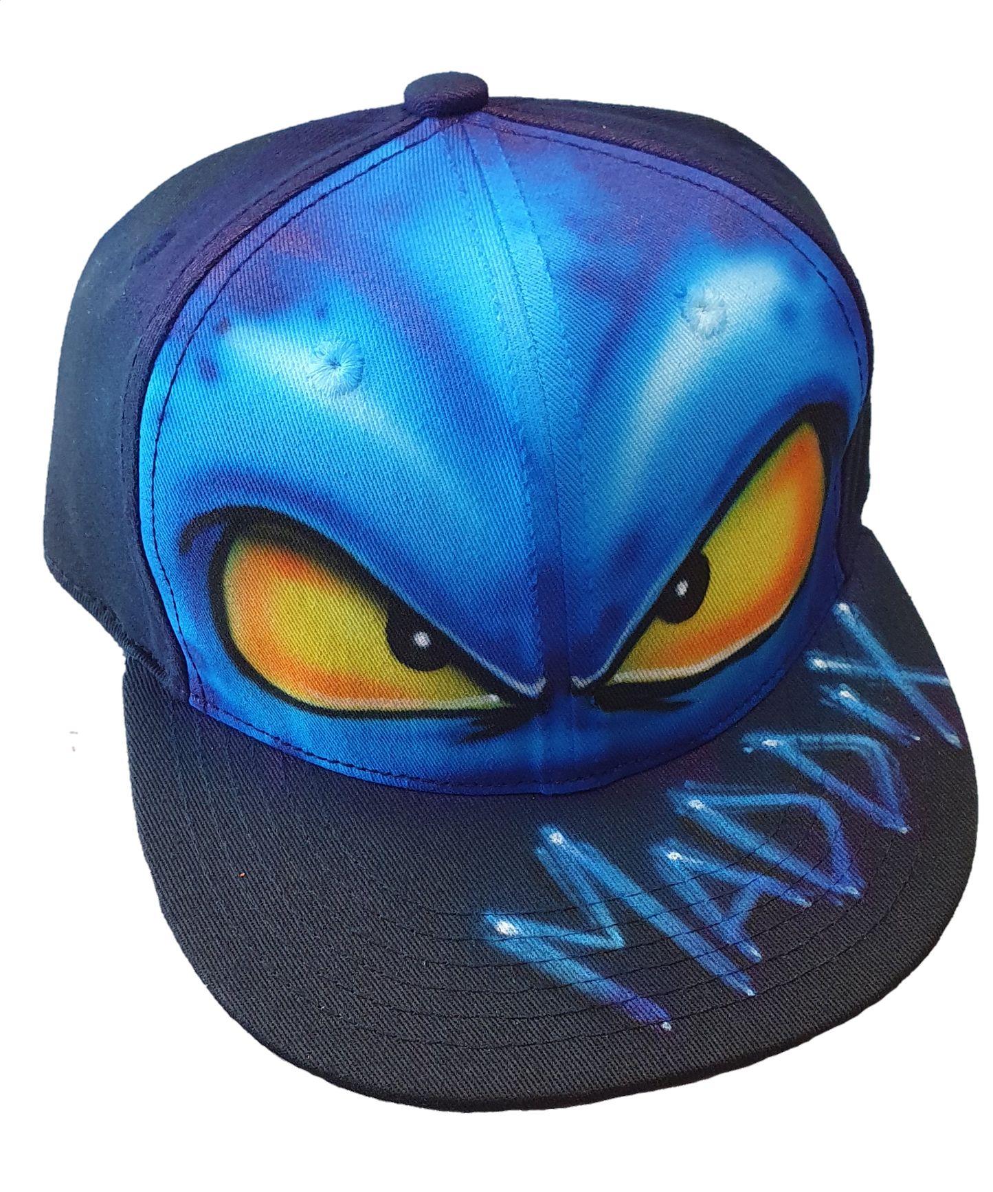 Airbrush Snapback Monster Design 034