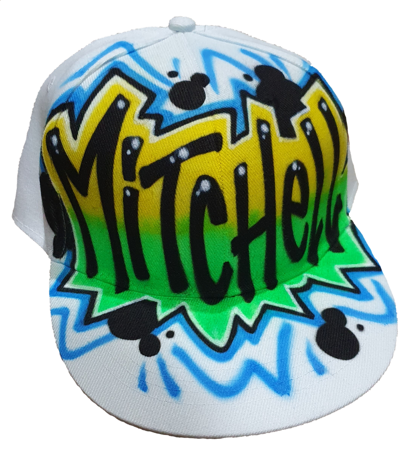 Airbrush Snapback Name Design 011
