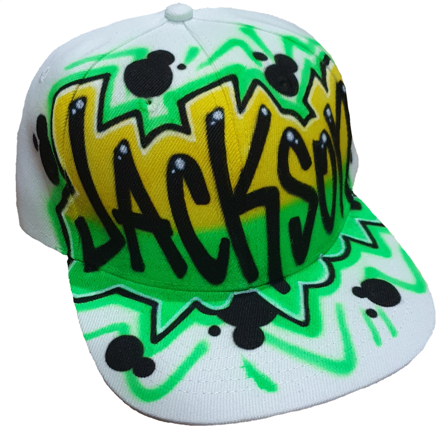 Airbrush Snapback Name Design 011
