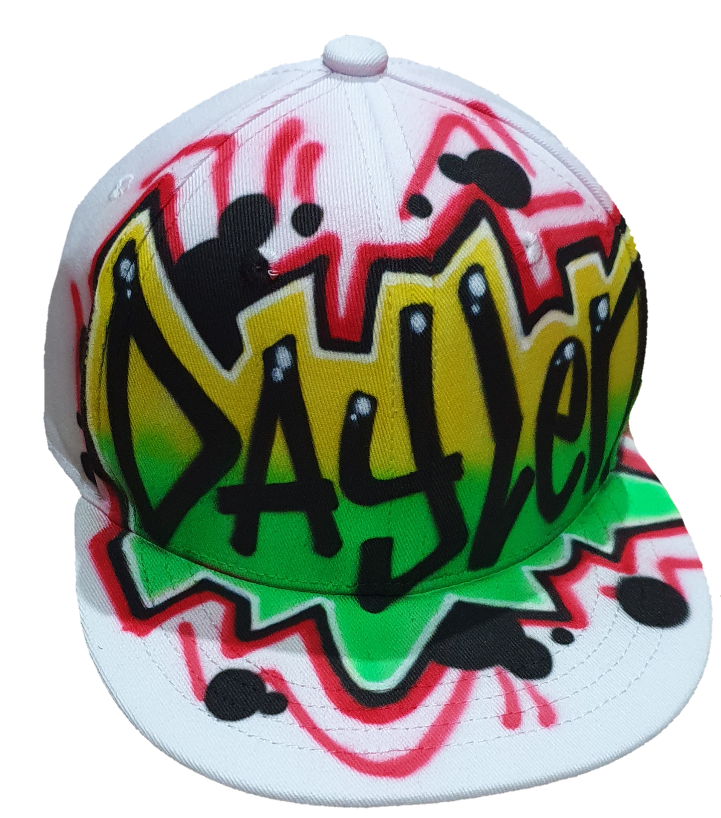 Airbrush Snapback Name Design 011
