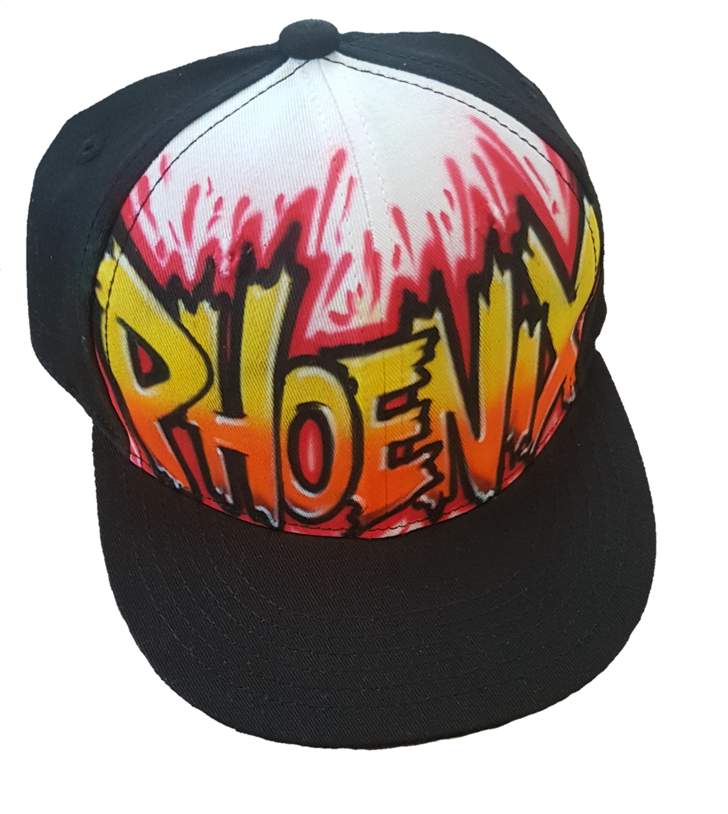 Airbrush Snapback Name Design 019