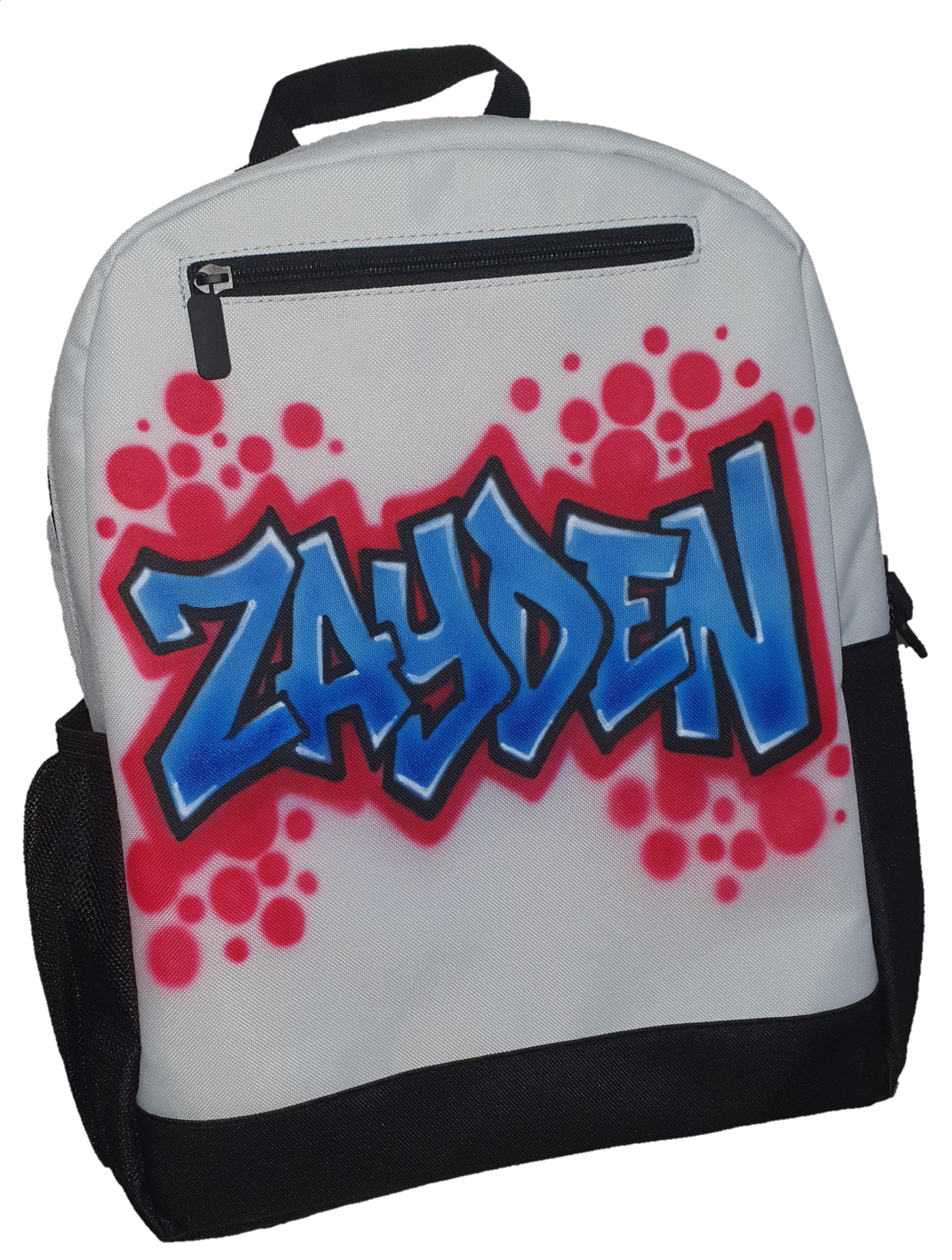 Airbrush Backpack Name Design 017 Airbrush Co. Airbrush Backpack Name Design 017 Airbrush Co.