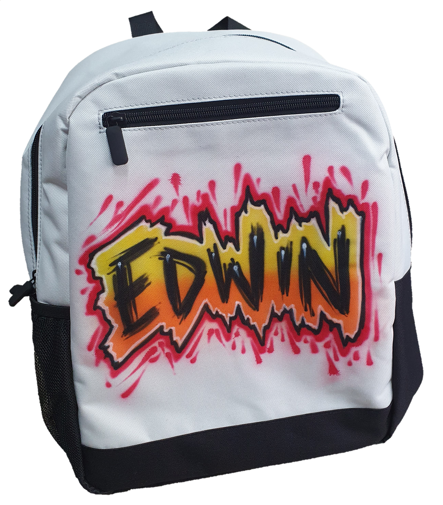 Airbrush Backpack Name Design 010