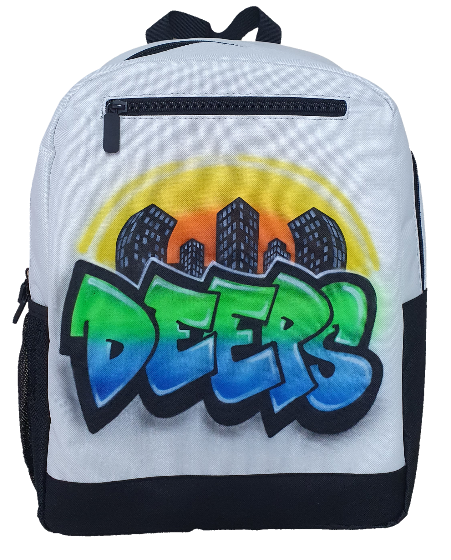 Airbrush Backpack Name Design 023