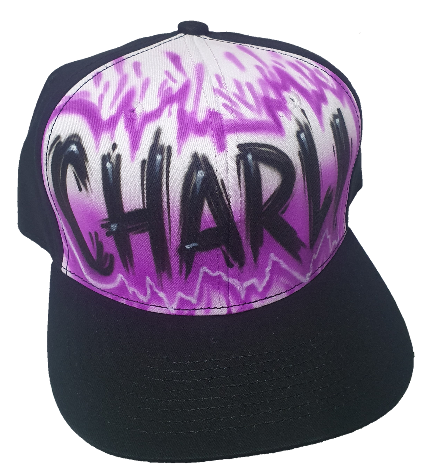 Airbrush Snapback Name Design 005