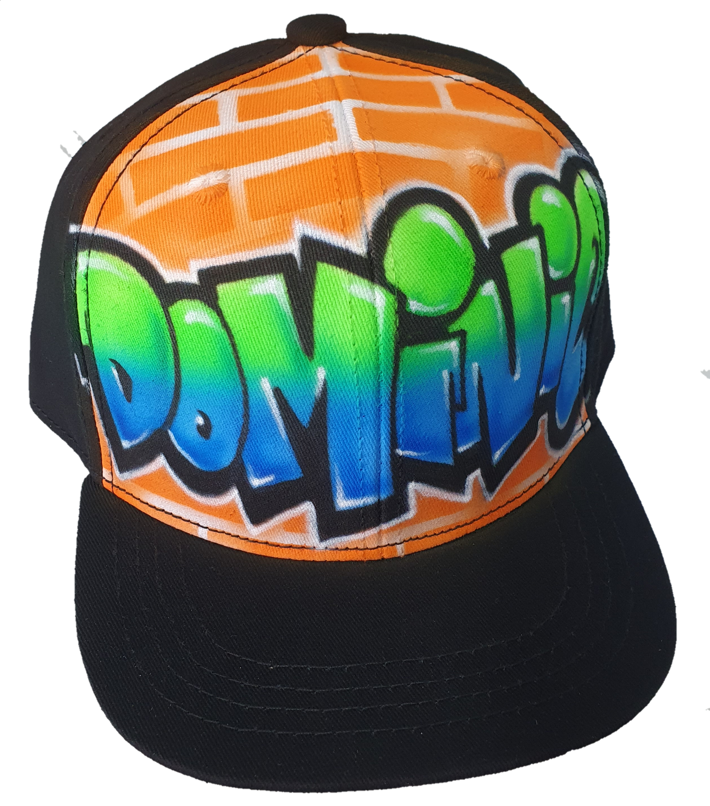 Airbrush Snapback Name Design 024
