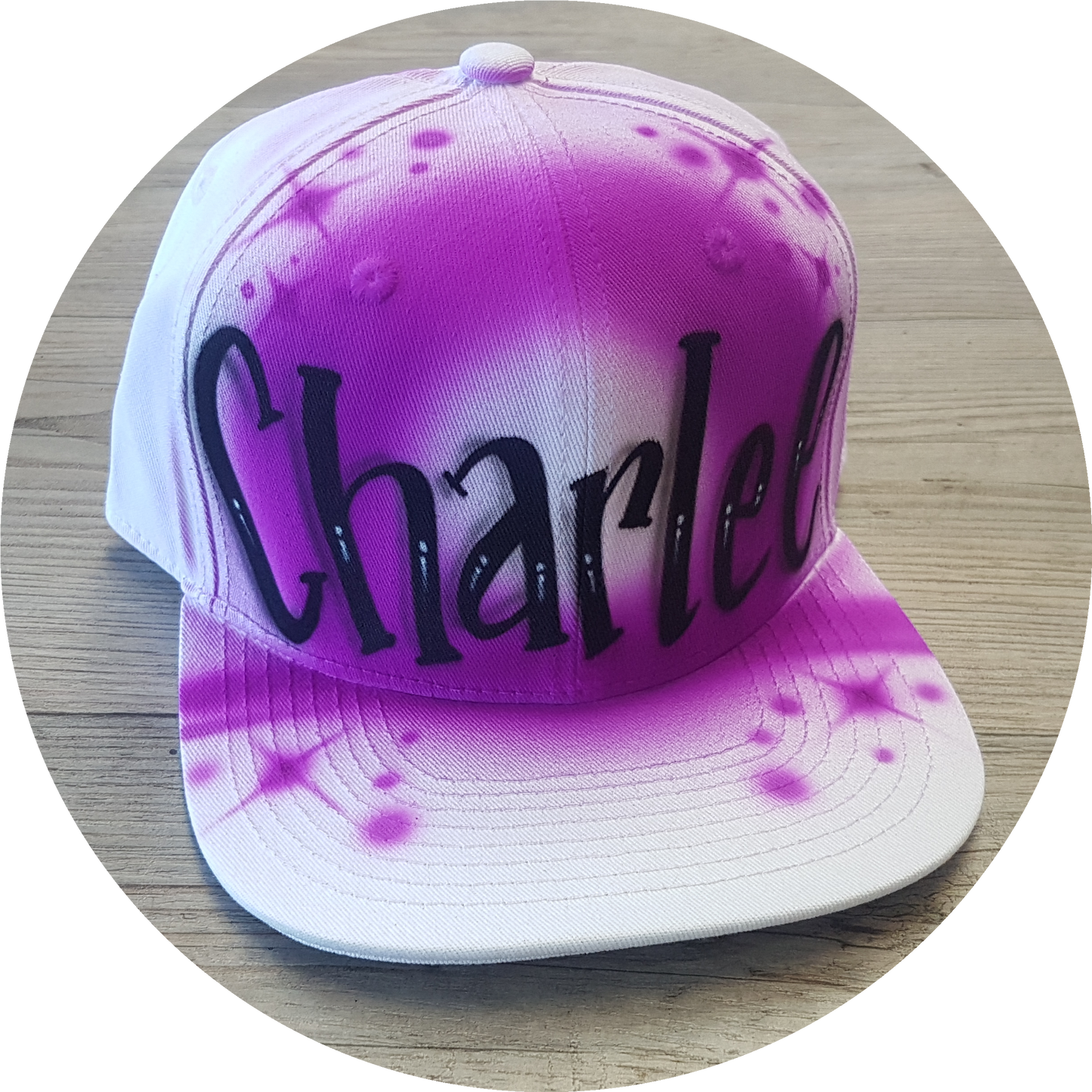 Airbrush Snapback Name Design 008