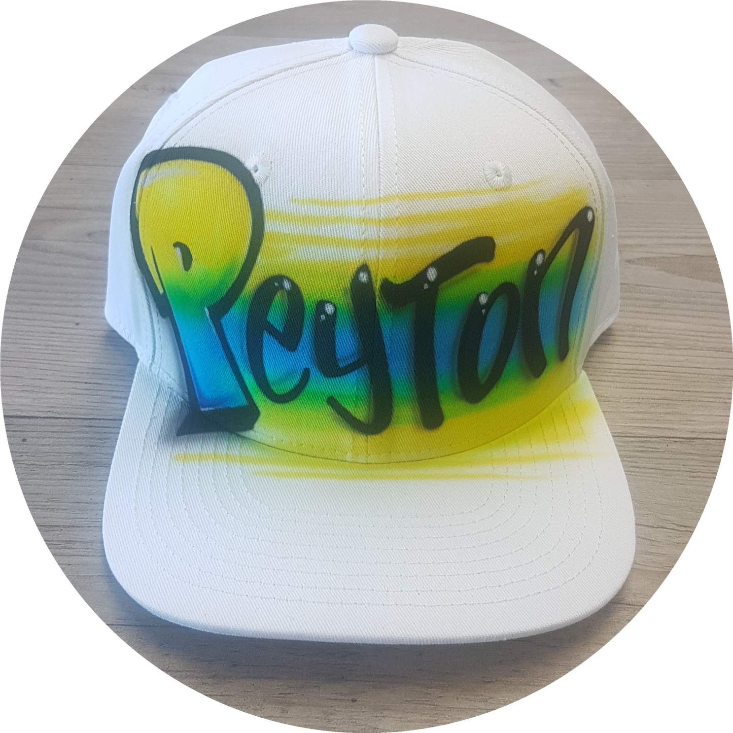 Airbrush Snapback Name Design 016