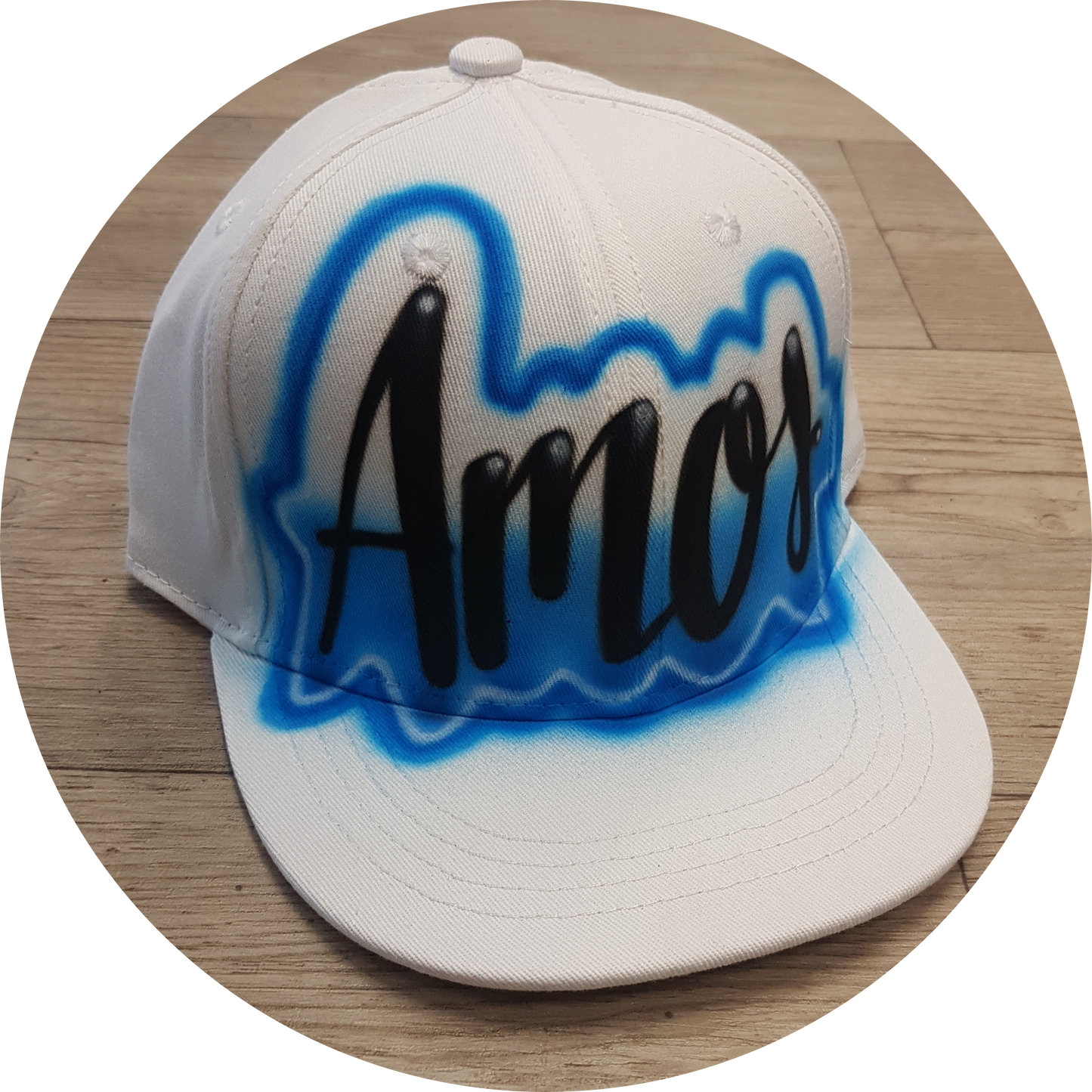 Airbrush Snapback Name Design 002