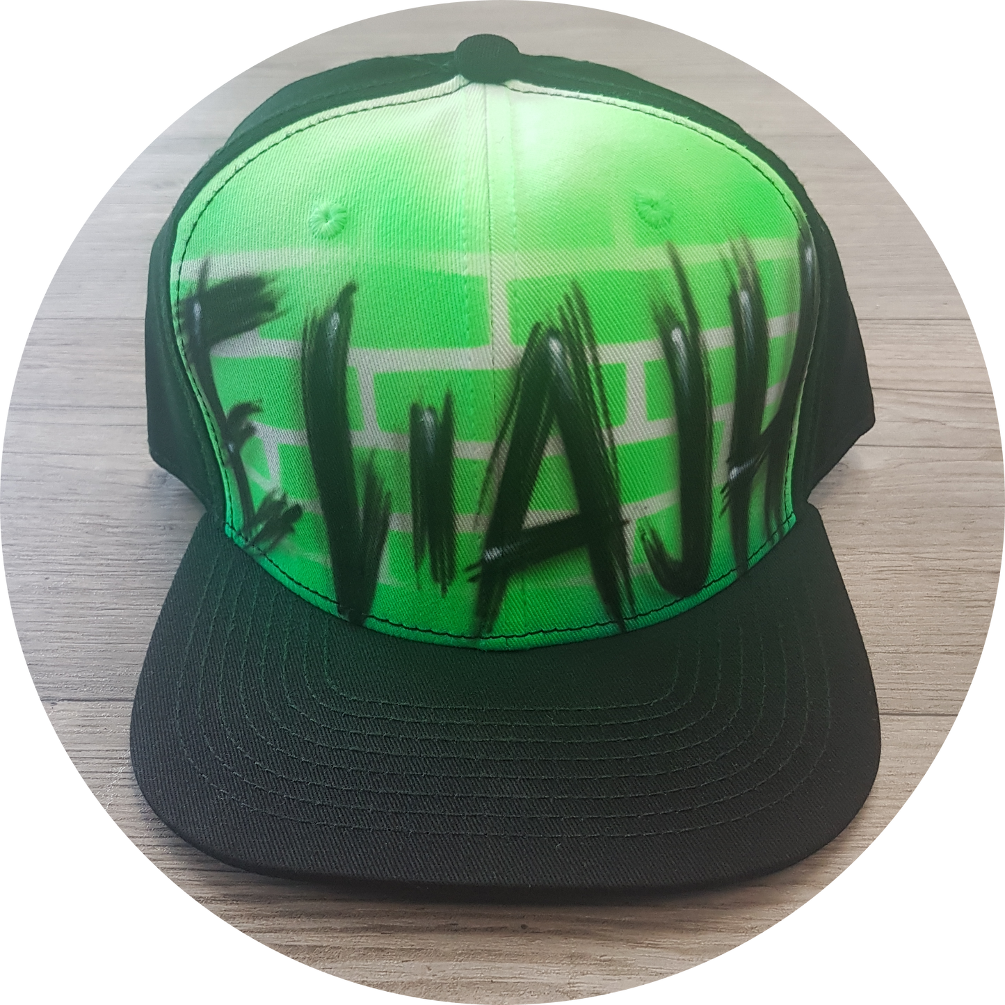 Airbrush Snapback Name Design 015