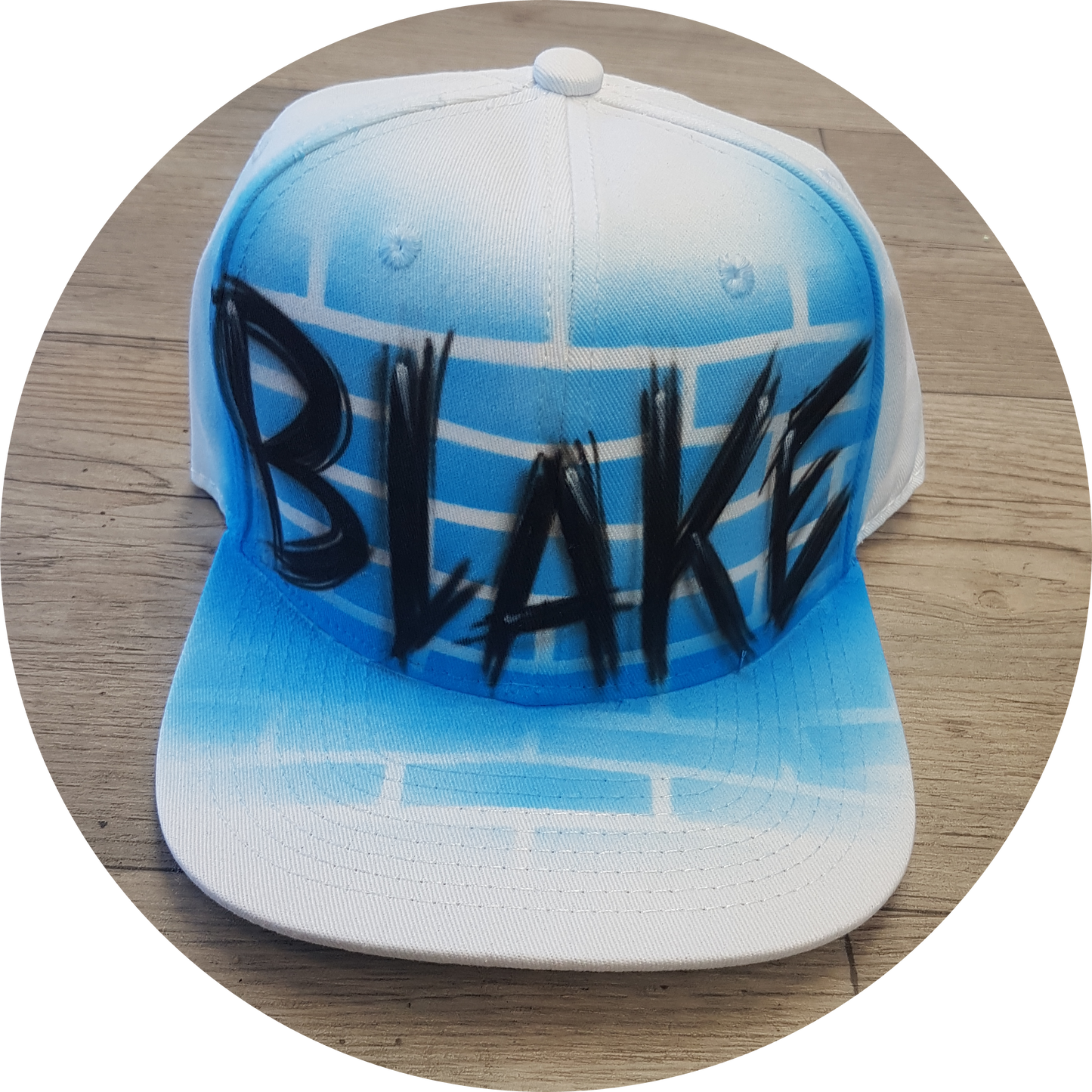 Airbrush Snapback Name Design 015