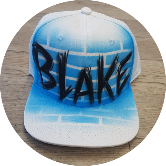 Airbrush Snapback Name Design 015