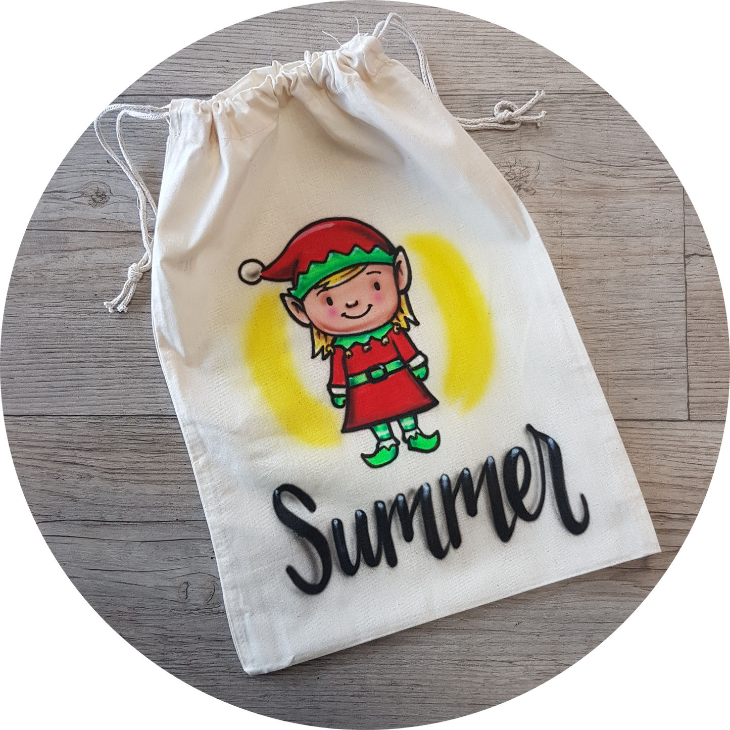 Airbrush Santa Sack 004