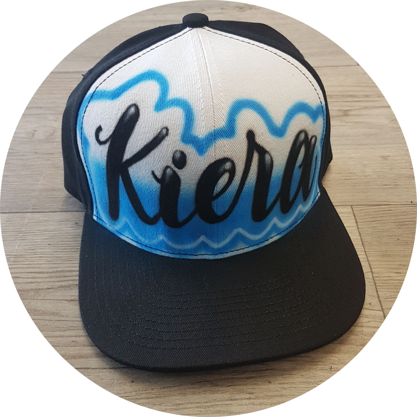 Airbrush Snapback Name Design 002