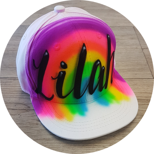 Airbrush Snapback Name Design 013