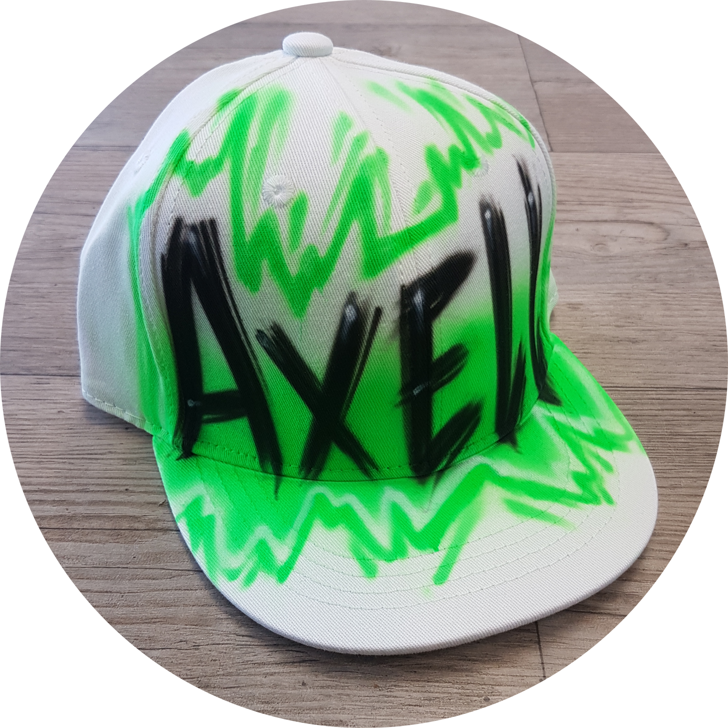 Airbrush Snapback Name Design 005
