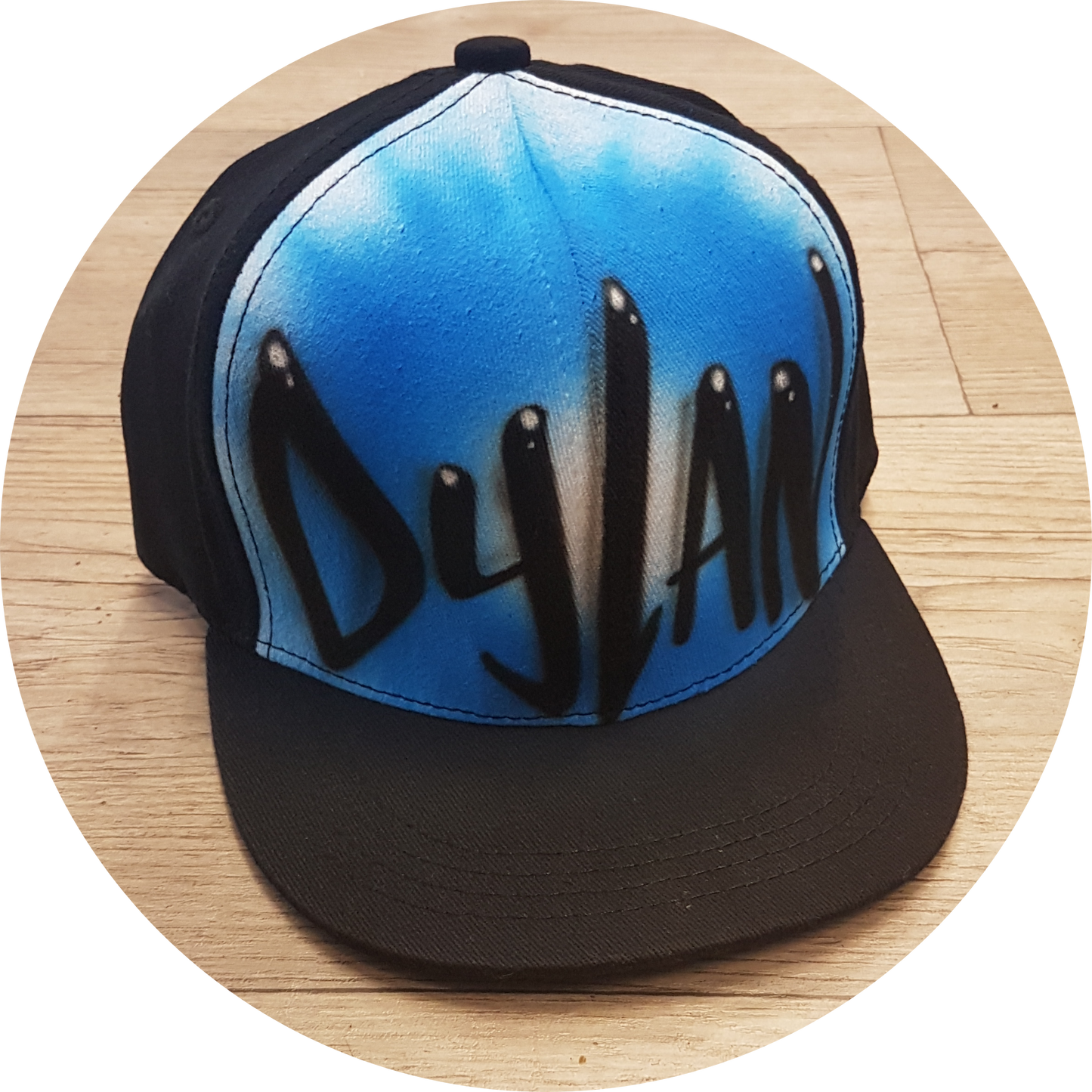 Airbrush Snapback Name Design 004
