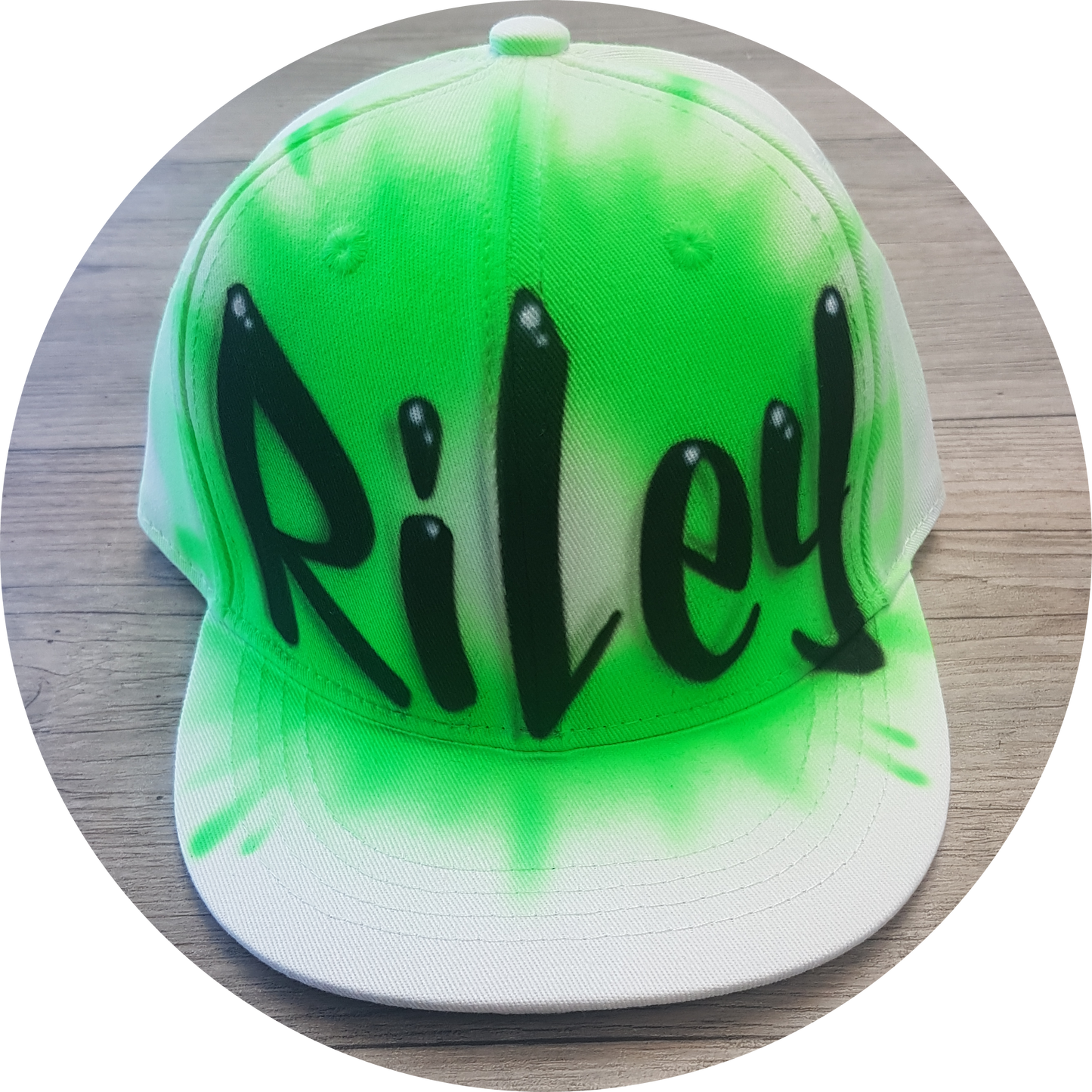 Airbrush Snapback Name Design 004