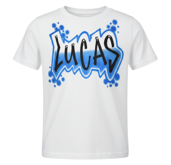 Airbrush T-shirt Name Design 003