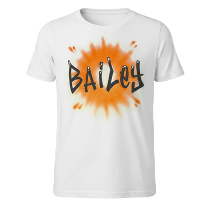 Airbrush T-shirt Name Design 004