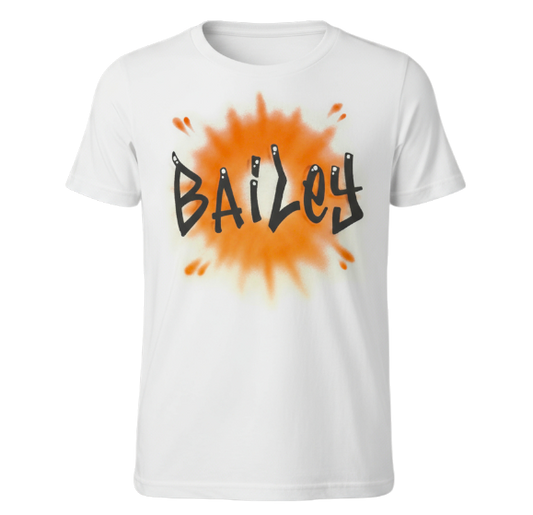Airbrush T-shirt Name Design 004