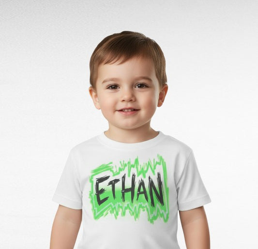 Airbrush T-shirt Name Design 005