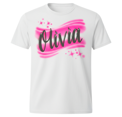 Airbrush T-shirt Name Design 006