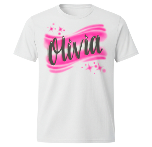 Airbrush T-shirt Name Design 006