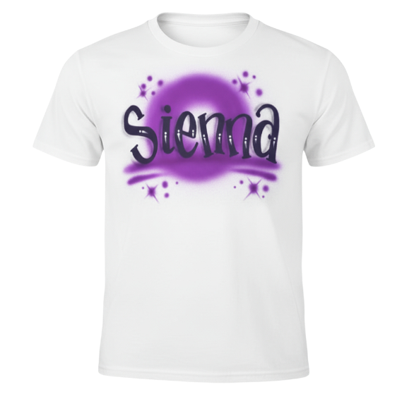 Airbrush T-shirt Name Design 008