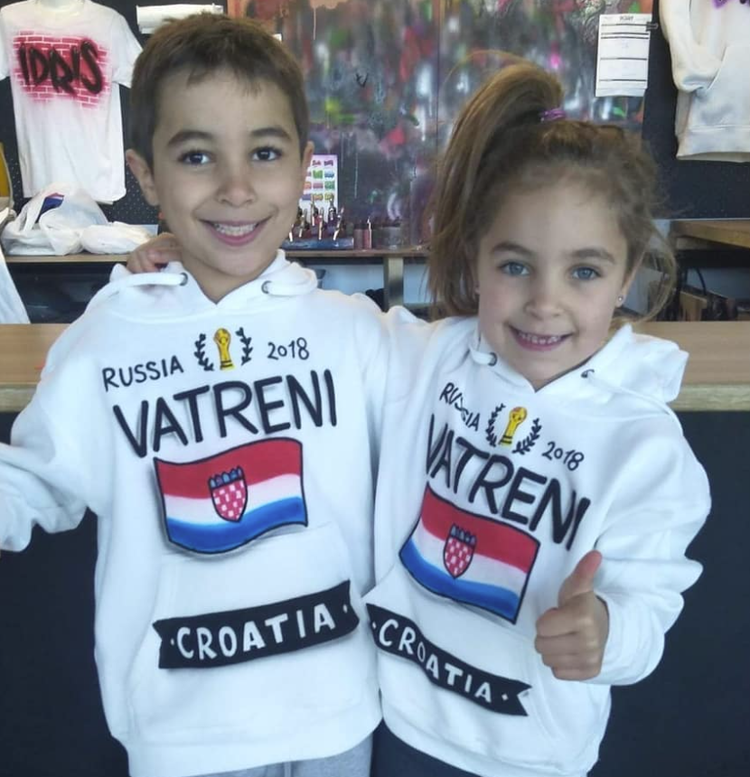 Airbrush Hoodies Graffiti Name Design Personalised Jumper