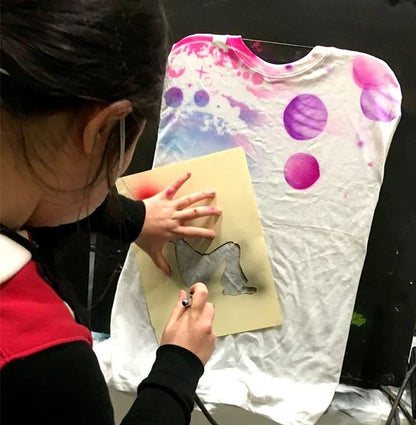 School Holiday Airbrush T-shirt Workshop