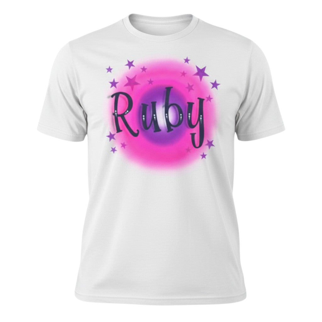 Airbrush T-shirt Name Design 009