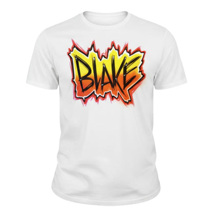 Airbrush T-shirt Name Design 010