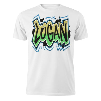 Airbrush T-shirt Name Design 011