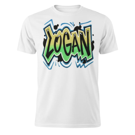 Airbrush T-shirt Name Design 011