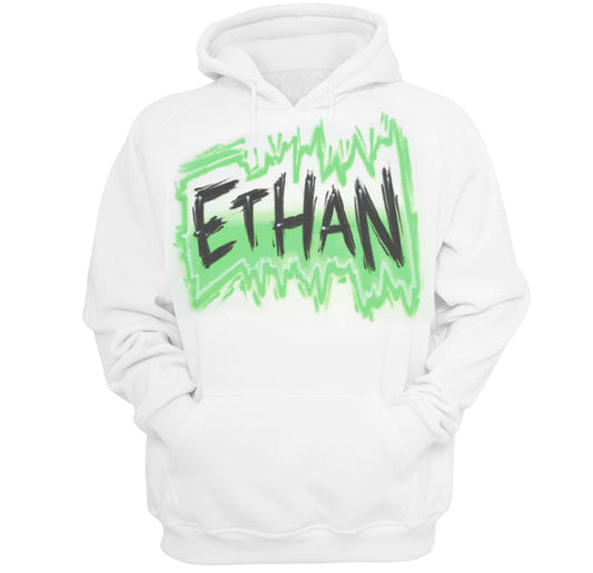 Airbrush Hoodie Name Design 005