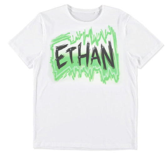 Airbrush T-shirt Name Design 005