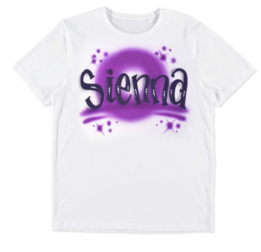 Airbrush T-shirt Name Design 008